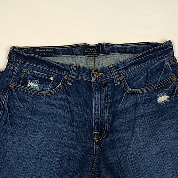 Lucky Brand Other - Lucky Brand 363 Vintage Straight Distressed Jeans